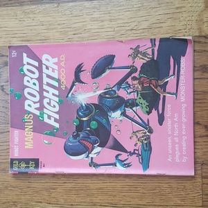 Vintage 60s Magnus Robot Fighter 4000 A.D. No. 14 Gold Key Comics Comic Book